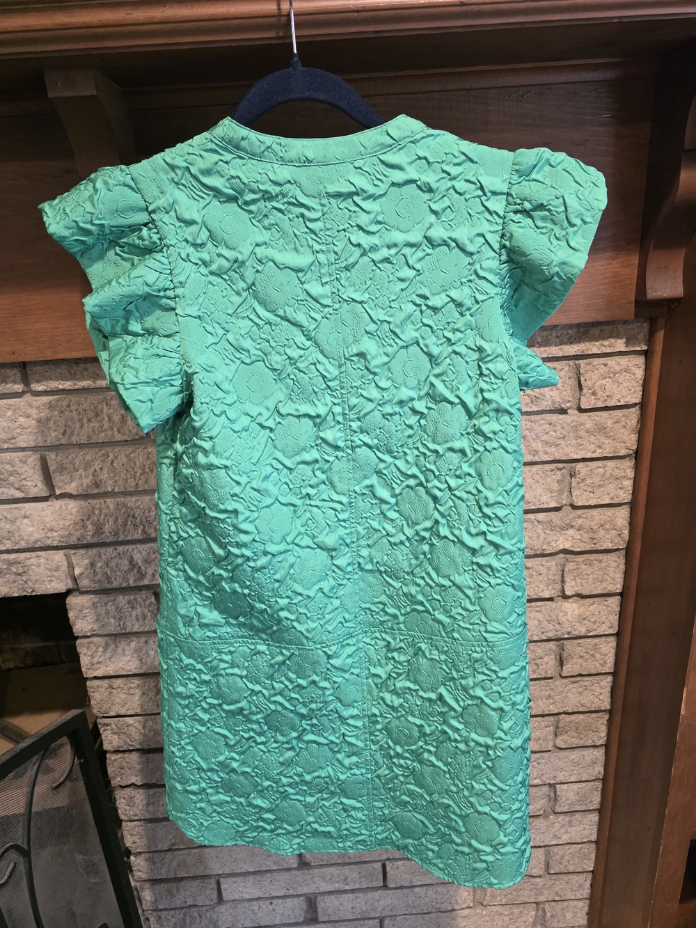 THML Ruthie Ruffle Dress with V-Neck - Picture 4 of 5